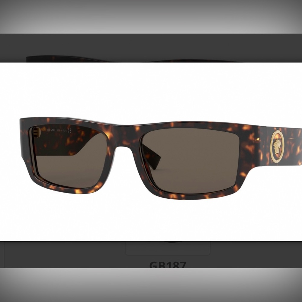 Versace Tortoise Shell Sunglasses